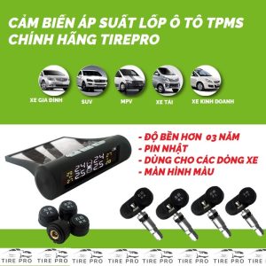 Tại sao nên sử dụng cảm biến áp suất lốp ô tô