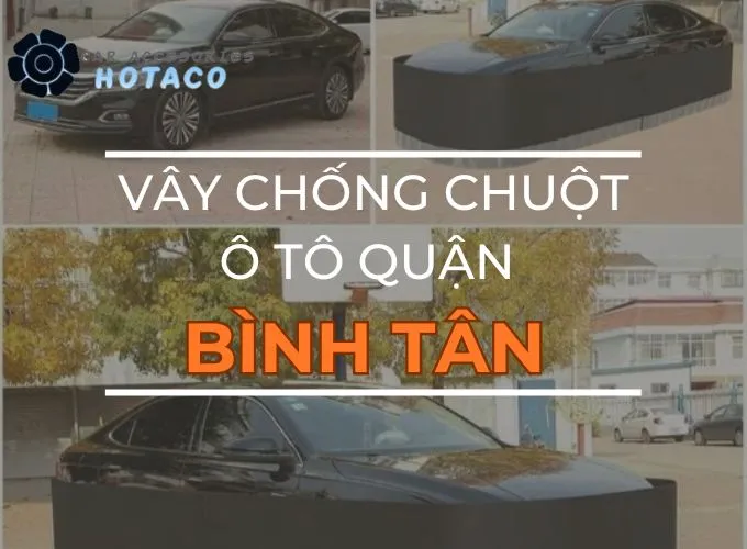 Vây chống chuột ô tô quận Bình Tân