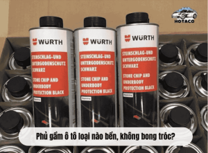 Phủ gầm ô tô loại nào bền, không bong tróc