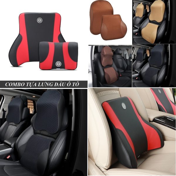 Các sản phẩm gối tựa đầu, tựa lưng ô tô của Hotaco Auto